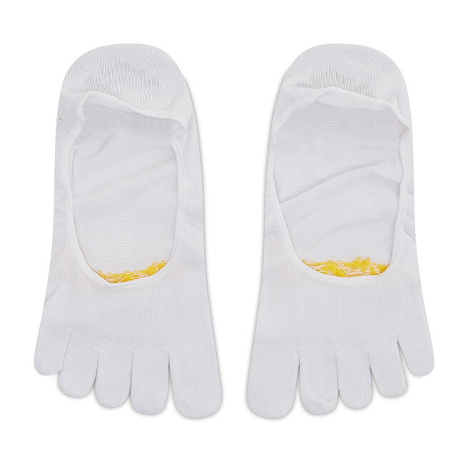 Vibram Fivefingers 2 pár/csomag unisex bokazokni Vibram Fivefingers Ghost S15G12P White