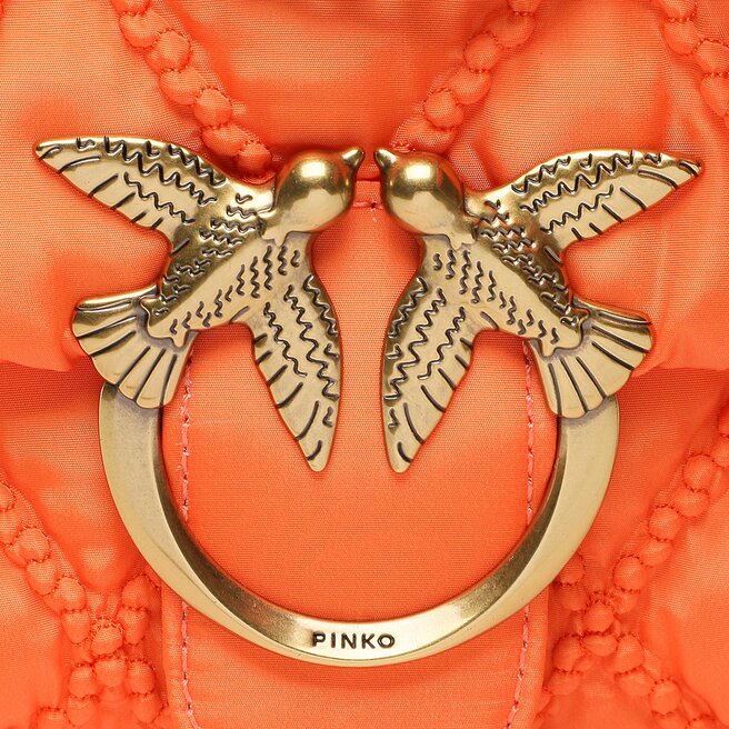 Pinko Handtasche Pinko Love Mini Puff Cl PE 23 PLTT 100039 A0UL Orange A71Q