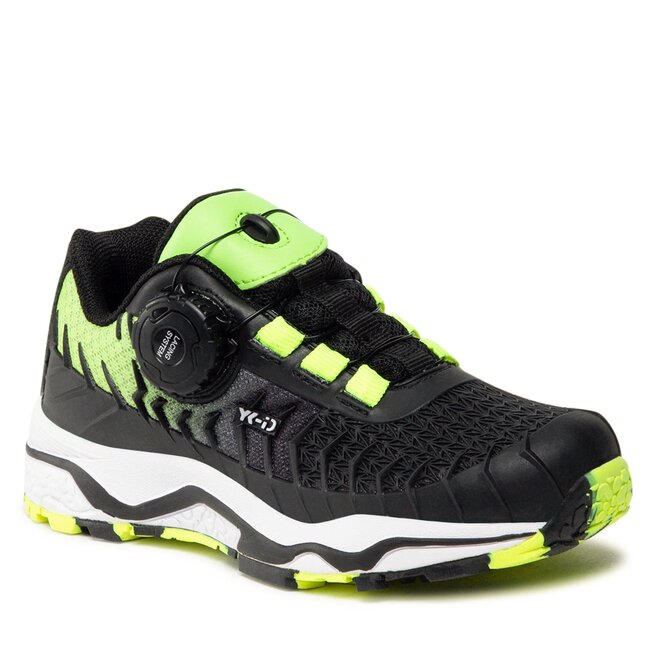 Sneakers YK-ID by Lurchi Lance 33-26626-31 M Black/Neongreen