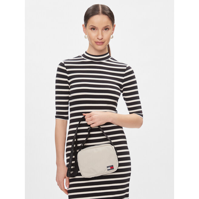 Tommy jeans campus girl top crossover bag in black