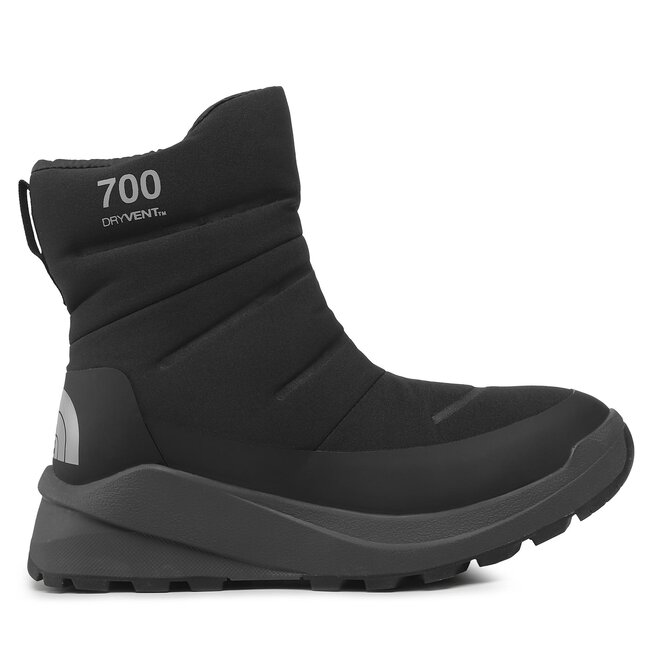 The North Face Cizme de zăpadă The North Face Nuptse II Bootie Wp NF0A5G2IKT01 Tnf Black/Asphalt Grey