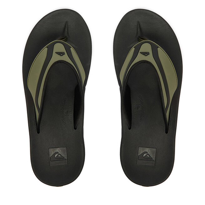 Japonki Quiksilver EO-BRANTON III CQ10124MG Zielony -