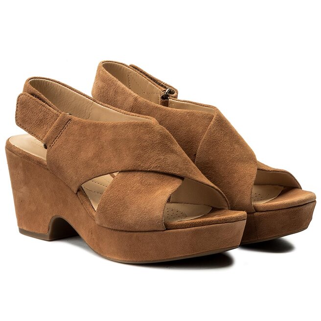Clarks maritsa lara tan sale suede
