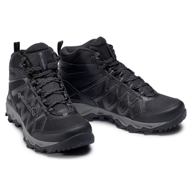 Columbia Bakancs Columbia Peakfreak X2 Mid Outdry BL0828 Black/Titanum II 010