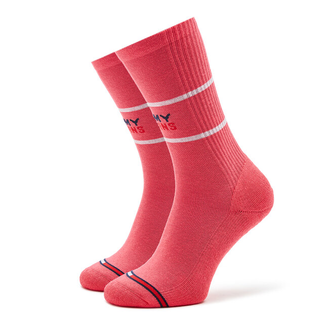 Tommy Jeans Set de 2 perechi de șosete scurte de damă Tommy Jeans 701218704 Pink 009