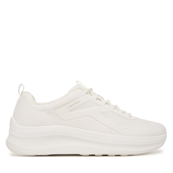 Sneakersy Calvin Klein Andrea - Chunky Ck Stripe Runner Trainers HM0HM02158 Biały - męskie
