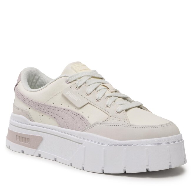 Sneakers Puma Mayze Stack Luxe Wns 389853 01 Marshmallow/Marble 389853 imagine noua gjx.ro