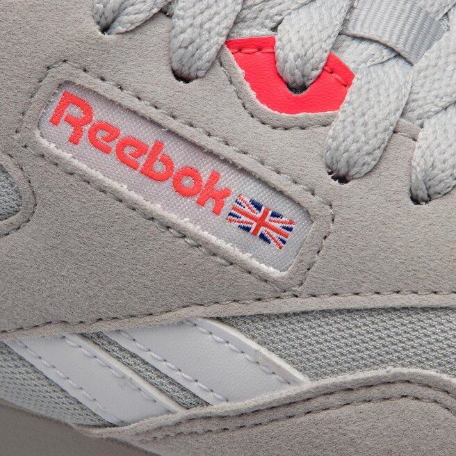 Reebok classic skull top grey neon cherry