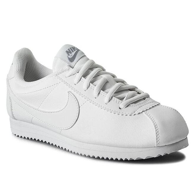 Zapatos Nike Cortez (Gs) 100 White/White/Wolf zapatos.es