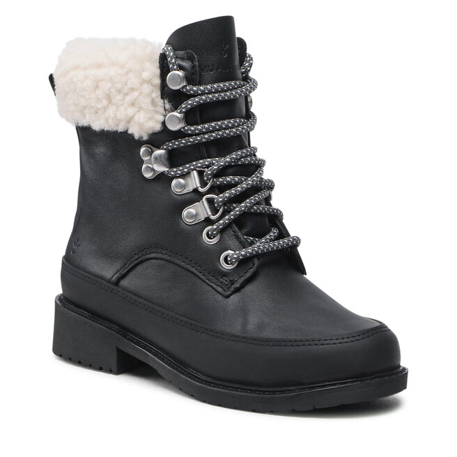 EMU Australia Schnürstiefeletten EMU Australia Okab Teens T12628 Black