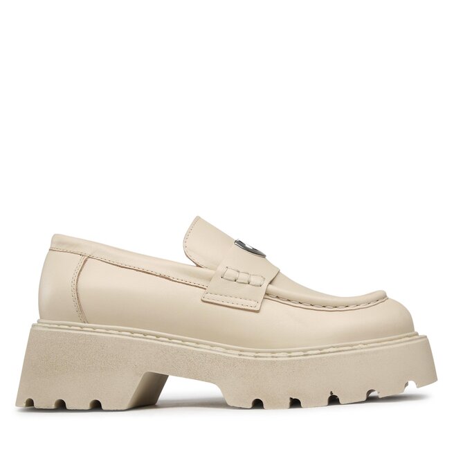 Loafersy Badura - Beżowy