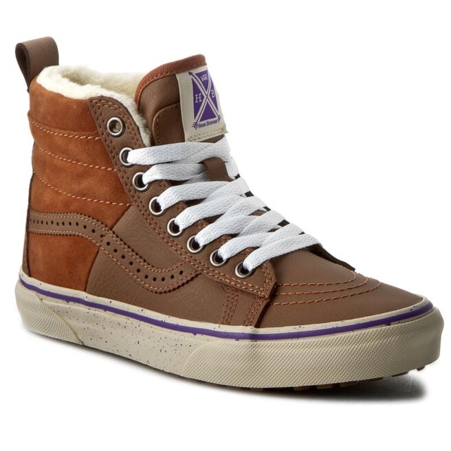 Sneakersy Vans Sk8 Hi 46 Mte VN0A2XS2JMI Hana Beaman Brown Angor