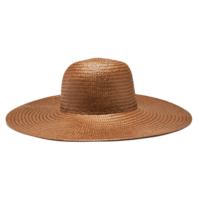 Brixton Klobouk Brixton Janae Straw Sun 11649 Brown