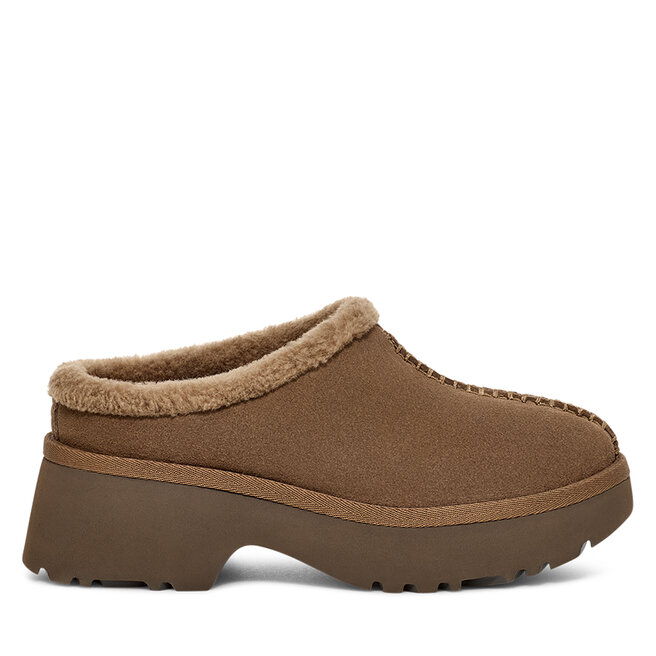 Klapki Ugg W New Heights Cozy Clog - Brązowy