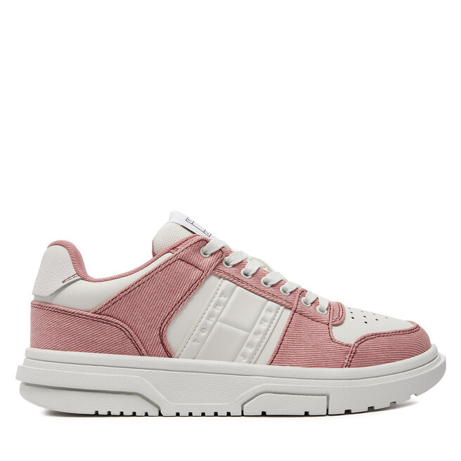 Sneakersy Tommy Jeans The Brooklyn Mix Media - Różowy