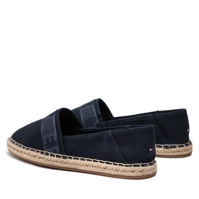 Tommy Hilfiger Еспадрили Tommy Hilfiger Webbing Espadrille FW0FW06434 Desert Sky DW5