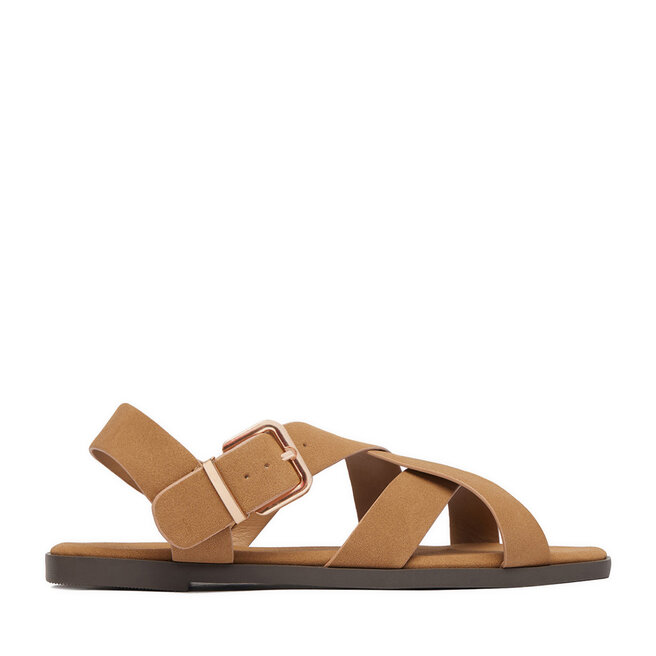 Sandały JENNY CEO-YLD-F9669 Brązowy - kobiece