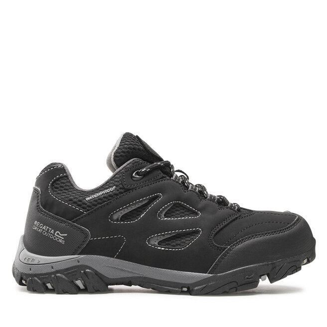 Regatta Scarpe da trekking Regatta Holcombe Lep Low Jnr RKF572 Nlack/Granit 9V8