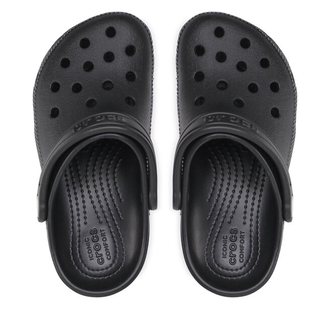 Crocs Παντόφλες Crocs Classic Clog K 206991 Black
