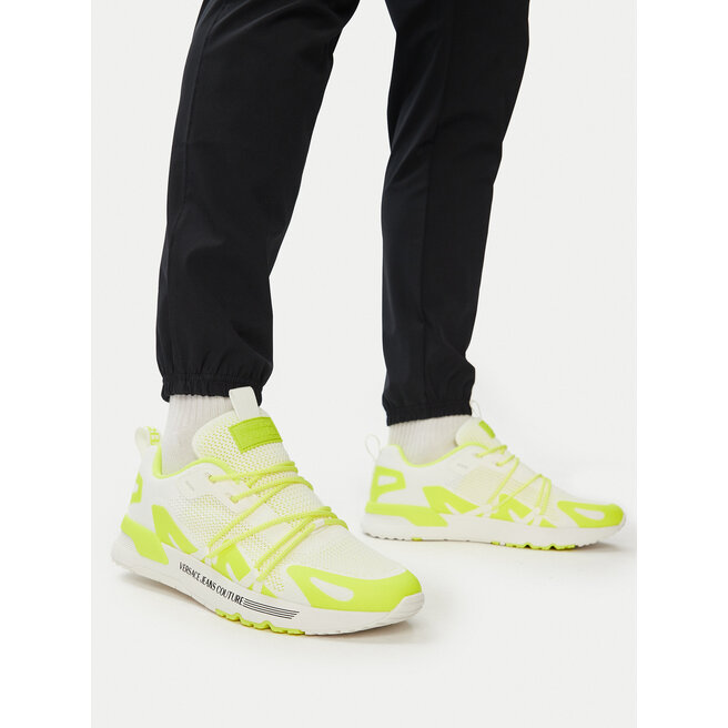 Sneakersy Versace Jeans Couture 80YA3SA8 ZSE17 Biały - męskie