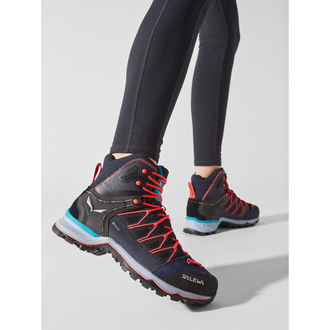 Salewa Trekingová obuv Salewa Ws Mtn Trainer Lite Mid Gtx GORE-TEX 61360-3989 Premium Navy/Blue Fog 3989