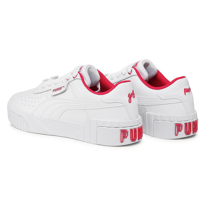 Снікерcи Puma Cali Galentines Wn's 374950 01 Puma White/Virtual Pink •  Eobuv.com.ua