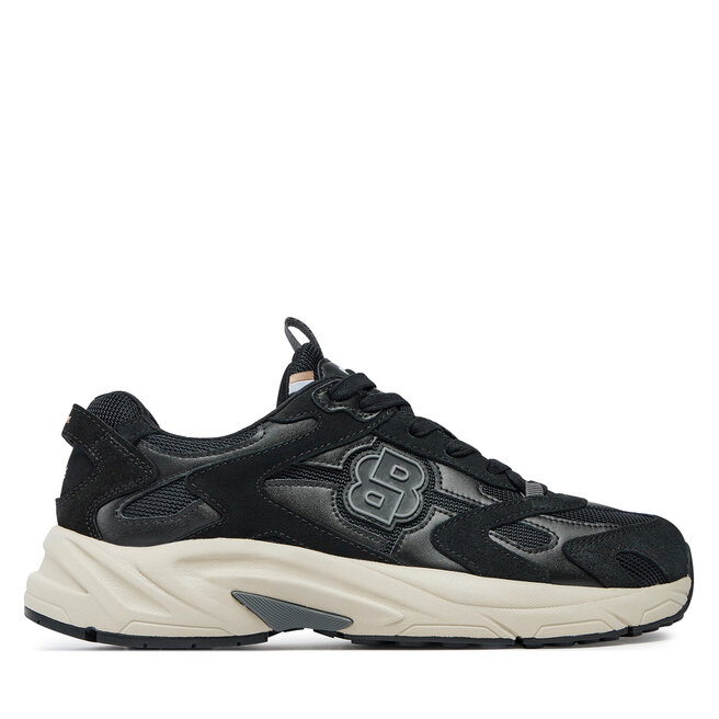 Sneakersy Boss Levitt_Runn_BB - Czarny
