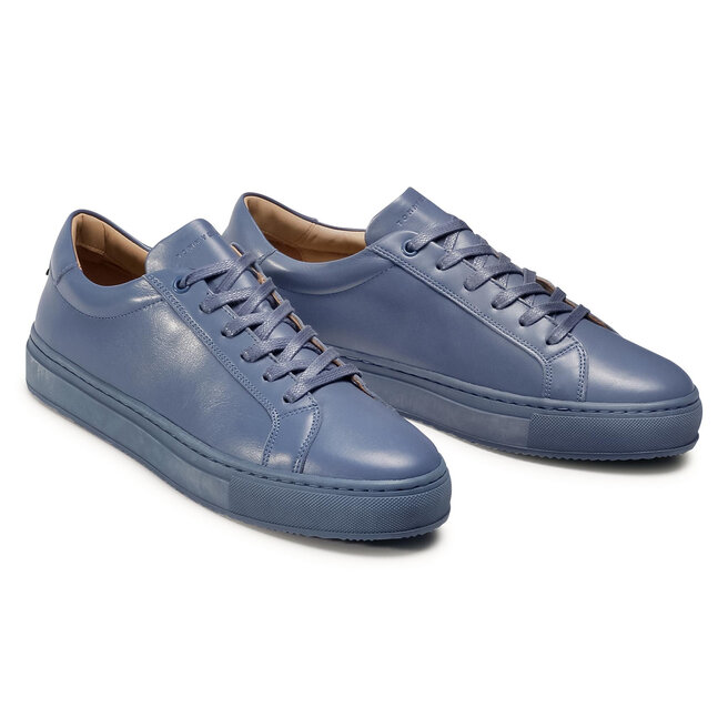 Laisvalaikio batai Tommy Hilfiger Premium Cupsole Leather FM0FM02858 Grew  Dusk PO7 • Www.eavalyne.lt