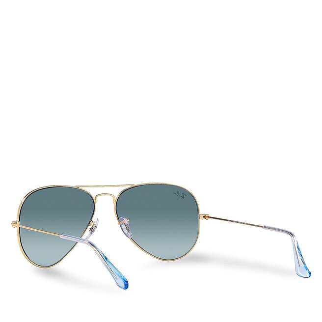 Ray-Ban Sluneční brýle Ray-Ban 0RB3025 001/3M Gold/Blue Gradient Grey