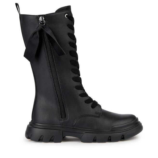 Trapery Geox J Junette Girl J36HVC 000BC - S Czarny