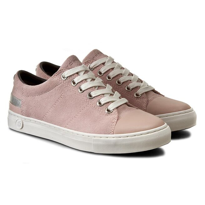 Tommy Hilfiger Trampki Tommy Hilfiger Jeanne 1B FW0FW00498 Dusty Rose 502