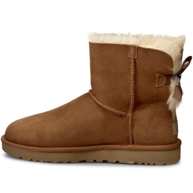 Ugg Pantofi Ugg W Mini Bailey Bow II 1016501 W/Che
