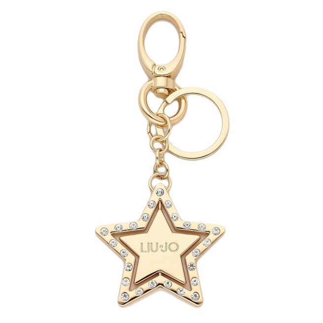 Liu Jo Portachiavi Liu Jo Key Ring Star AA3124 A0001 Brass Gold B1805