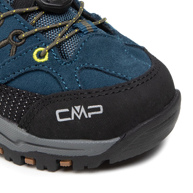 de montaña CMP Kids Rigel Mid Trekking Shoe Wp 3Q12944 Blue Ink/Yellow | zapatos.es