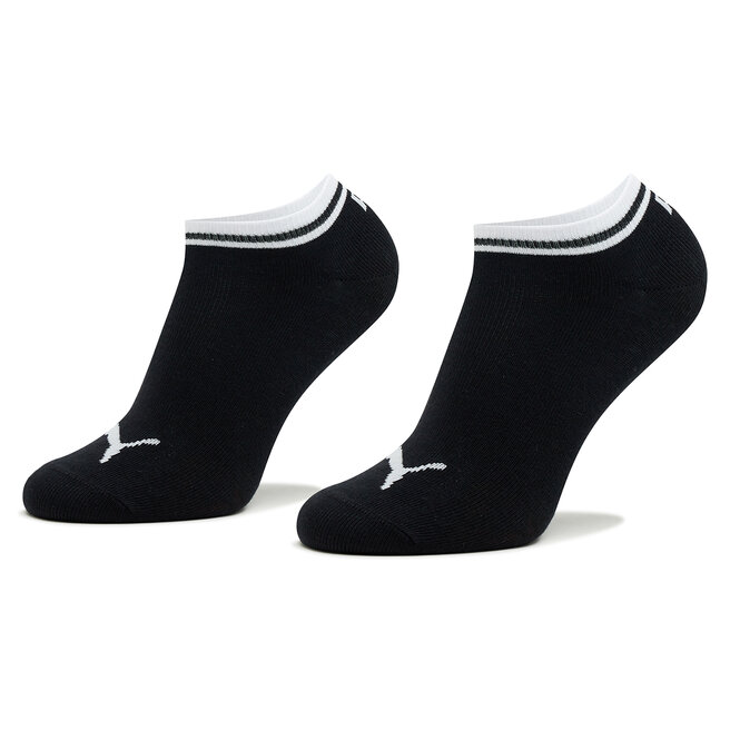Σετ 2 ζευγάρια κοντές κάλτσες unisex Puma Heritage Sneaker 2P Unisex 907945 Black 01