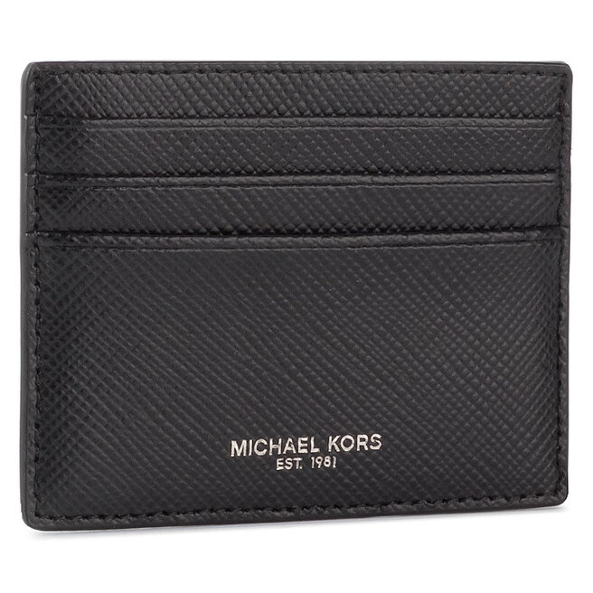 Etui na karty kredytowe MICHAEL Michael Kors Tall Card Case - Czarny