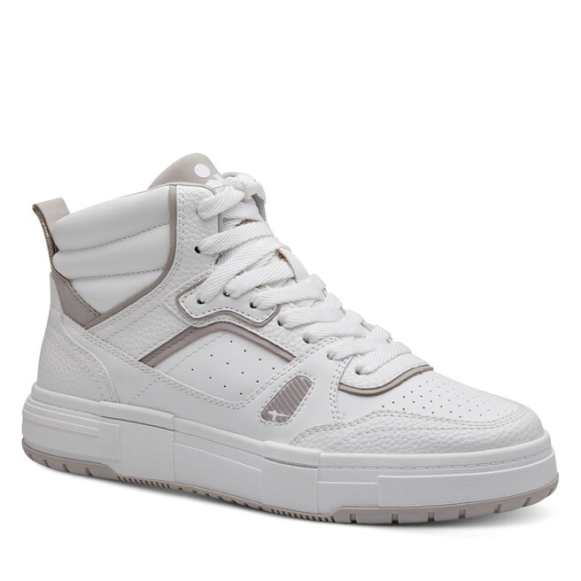 Sneakers Tamaris 1-25211-30 White/Lt Grey 126 1-25211-30 imagine noua gjx.ro
