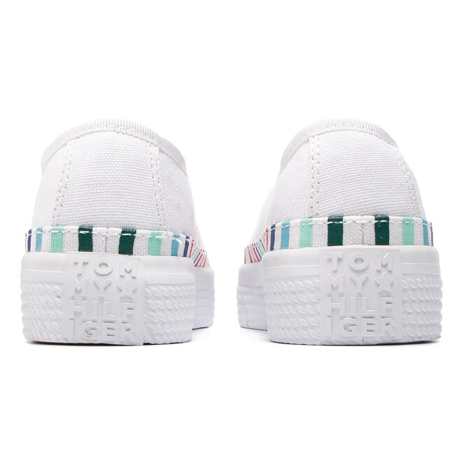 Tommy hilfiger top rainbow flatform sneaker
