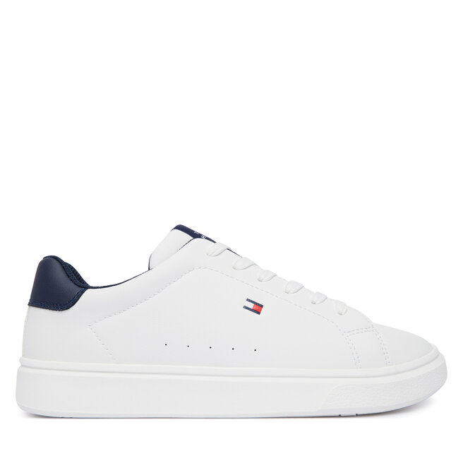 Sneakersy Tommy Hilfiger T3X9-35233-1355X336 D Biały - chłopięce