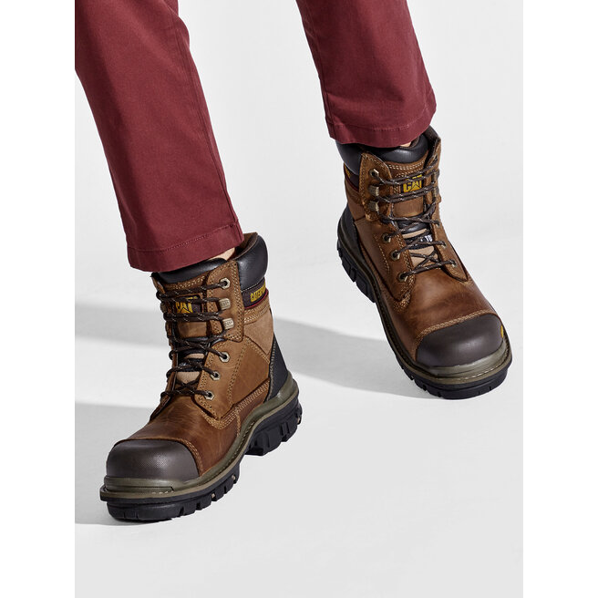 CATerpillar Scarponcini CATerpillar Gravel 6" St P717675 Dark Beige