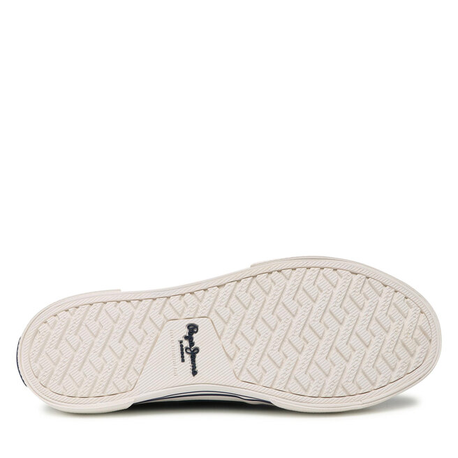 Pepe Jeans Teniszcipő Pepe Jeans Brady W Logo PLS31288 Factory Blue 560