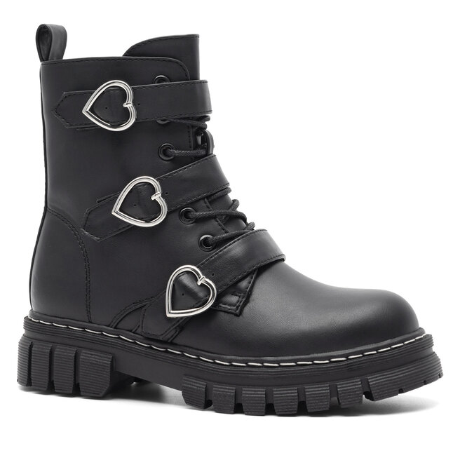DeeZee Botine DeeZee CS5959-01 Negru