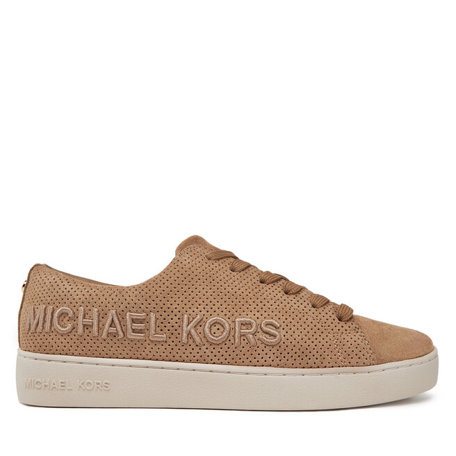 Sneakersy Michael Kors Keaton Lace up - Brązowy