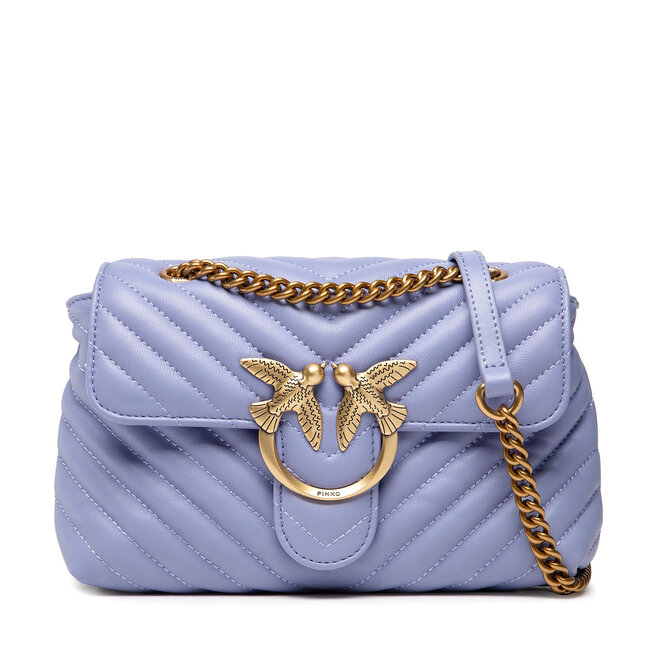 Pinko Bolso Pinko Love Mini Lady Puff Chevron 1 Cl AI 22-23 PLTT 1P22Z3 A03Z Purple Y79Q