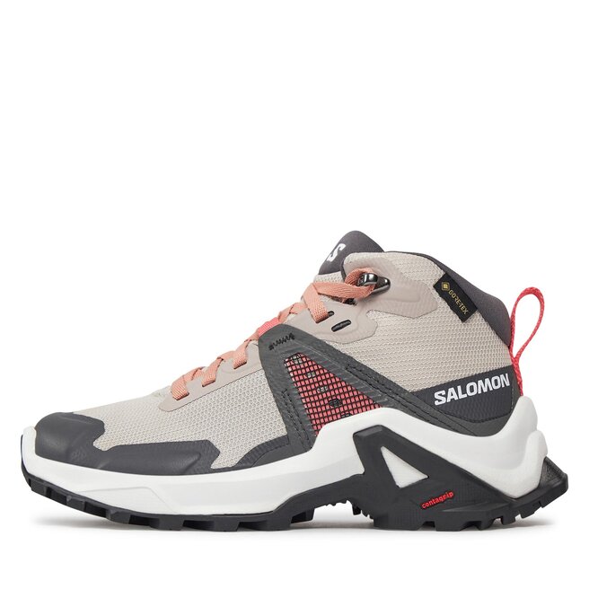 Salomon Bakancs Salomon X Raise Mid GORE-TEX L47071500 Ashes Of Roses/Peach Beige/Tea Rose