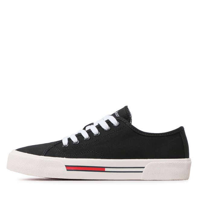Tommy Jeans Гуменки Tommy Jeans Low Cut Wmns Canvas EN0EN02085 0GJ