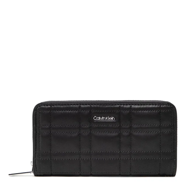 Portofel Mare de DamÄƒ Calvin Klein Ck Touch Z/A Wallet Lg K60K609597 BAX