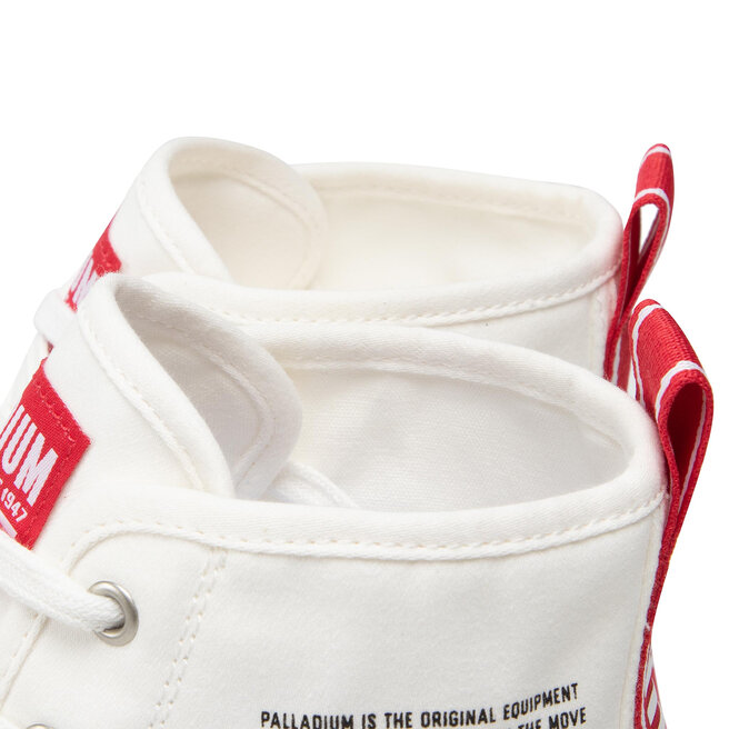Palladium Schnürstiefeletten Palladium Pampa Hi Dare 76258-116-M Star White1
