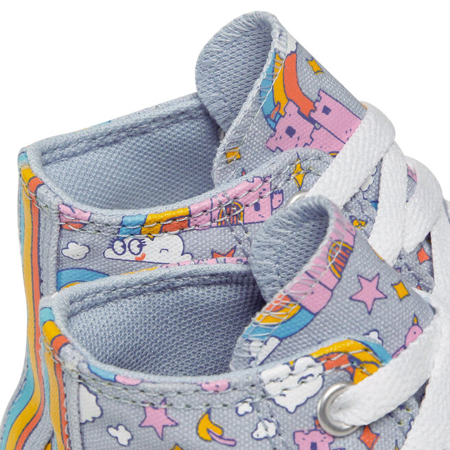 Converse Plátenky Converse Ctas Hi 372943C Lt Armory Blue/beyond Pink