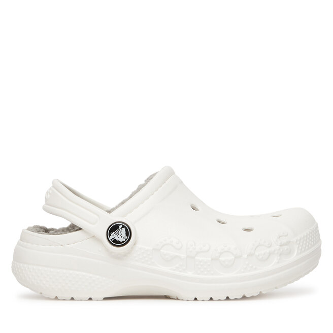 Klapki Crocs C-BAYA LINED CLOG K - Biały